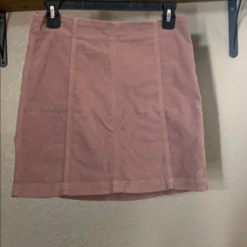 Free people corduroy skirt.